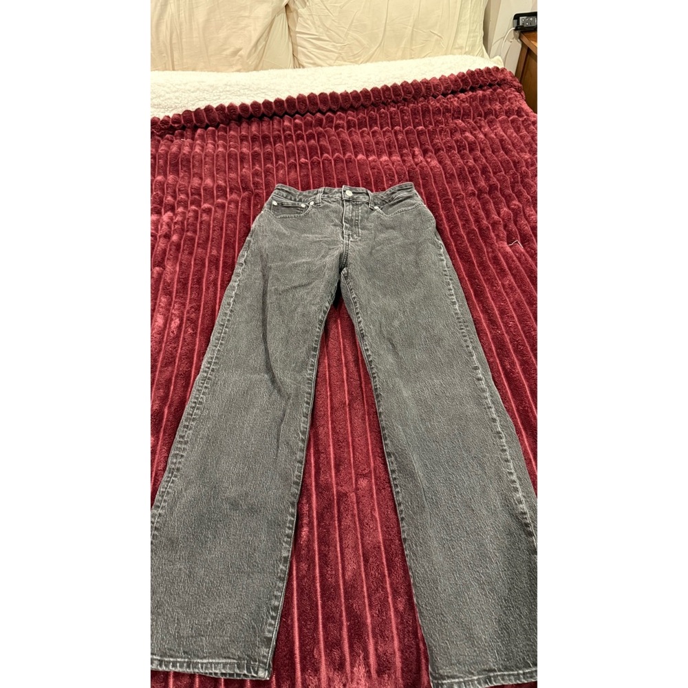 Madewell Curve Black Jeans